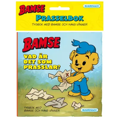 Bamse Prasselbok - Bamse -  Leksaksaffären