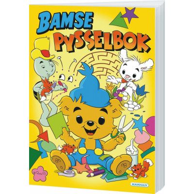 Bamse Pysselbok - Bamse -  Leksaksaffären
