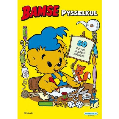 Bamse Pysselkul med klistermärken
