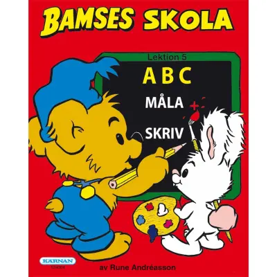 Bamses Skola ABC - Bamse -  Leksaksaffären