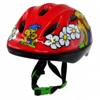 Cykelhjälm Bamse Röd - Bamse -  Leksaksaffären