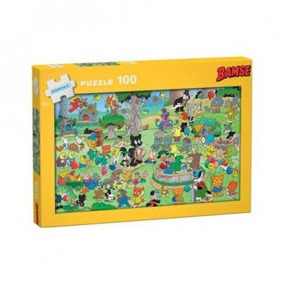 Egmont Kärnan Kärnan, Bamse, Pussel, 100 bitar