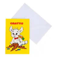 Gratulationskort Bamse - Motiv 2