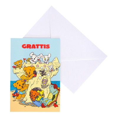 Gratulationskort Bamse - Motiv 5