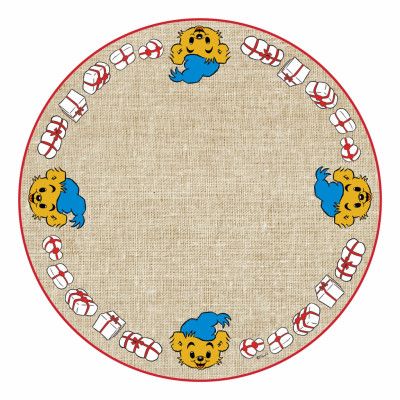 Julgransmatta med Bamse