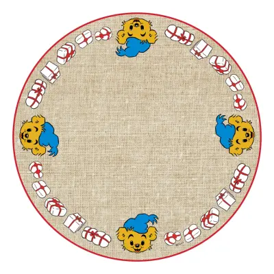 Julgransmatta med Bamse