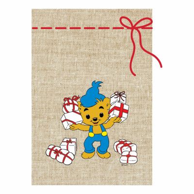 Julklappssäck med Bamse