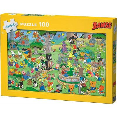Bamse Pussel 100-bitar
