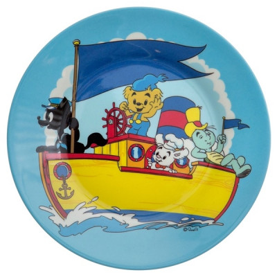 Rätt Start Bamse, Flat tallrik Viktoria - Bamse 50år