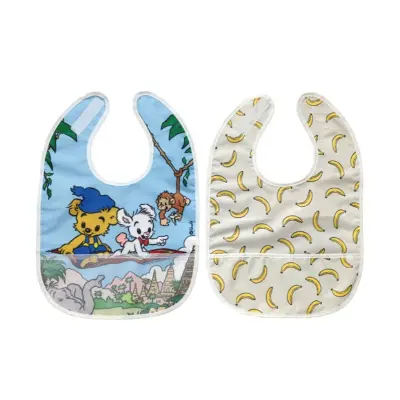 Rätt Start haklapp 2-pack, Bamse djungel