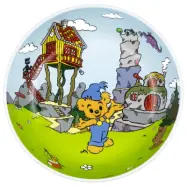 Rätt Start skål stor, Bamse motiv