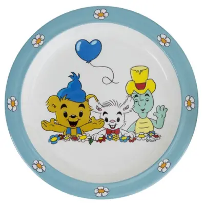 Rätt Start tallrik Bamse ballong