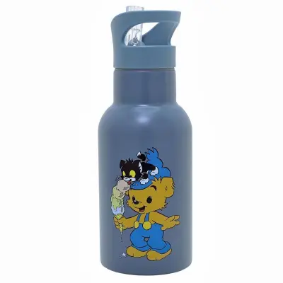 Rätt Start vattenflaska Bamse, petrolblå