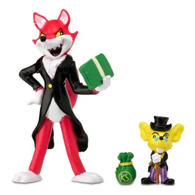 Reinard Räv & Krösus Sork Figurset Bamse