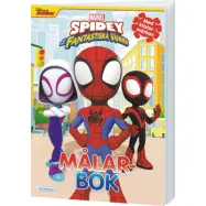 Spidey Målarbok med klistermärken - Bamse -  Leksaksaffären