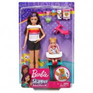Barbie, barnvakt frukostdags