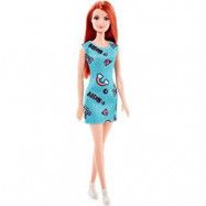 Barbie - Basic - Turkos klänning