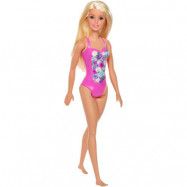 Barbie - Beach Doll - Pink Swimsuit