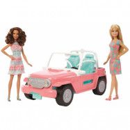 Barbie Bil Jeep och 2 Barbiedockor FPR59