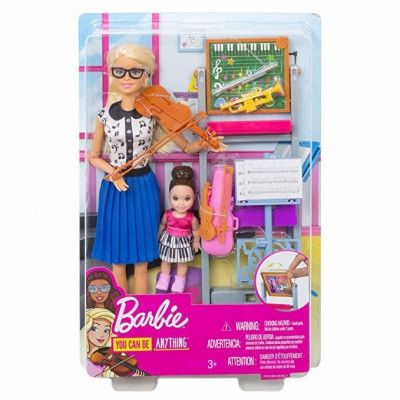 Barbie Career Lekset Musiklärare FXP18