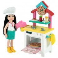 Barbie Chelsea Can Be Karriär Pizzabagar lekset