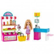 Barbie Chelsea Supermarket Snack Cart