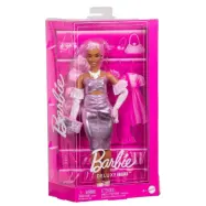 Barbie Deluxe Style Rosa hår med metallicklänning - Barbie -  Leksaksaffären