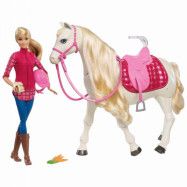 Barbie Dream Horse Drömhäst med Barbiedocka Mattel FRV36