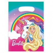 Barbie Dreamtopia kalaspåsar i plast 8-pack