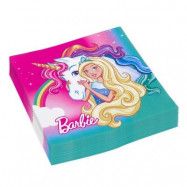 Barbie Dreamtopia servetter 20-pack 33x33cm