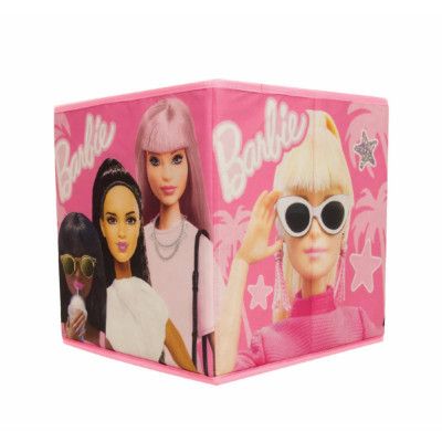 Barbie Förvaringslåda 30x30x30cm - Barbie -  Leksaksaffären