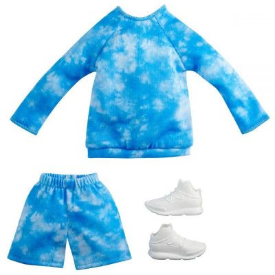 Barbie Fashion Ken Kläder Blå batik GRC72