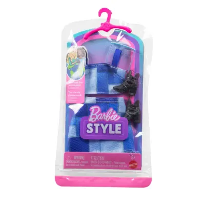 Barbie Fashion Kjol och topp Blå - Barbie -  Leksaksaffären