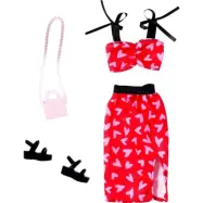 Barbie Fashion Outfit hjärtan HYV23
