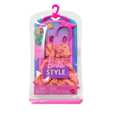 Barbie Fashion Topp och Kjol Paisley - Barbie -  Leksaksaffären