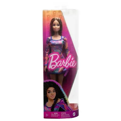 Barbie Fashionistas Rainbow Marble Swirl 206 - Barbie -  Leksaksaffären