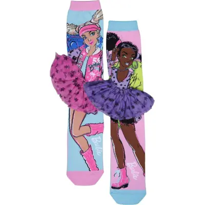 Barbie Knästrumpor - Barbie Extra Vibes Socks - one size - för  flerfärgad