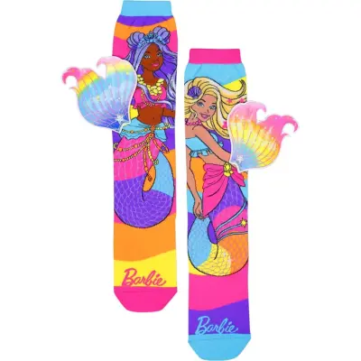 Barbie - Anime Knästrumpor - Barbie Mermaid Socks - one size - för  flerfärgad