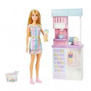 Barbie Glassbutik Ice Cream Shopkeeper Playset