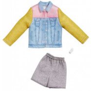 Barbie Ken Fashion Ken KlÃ¤der, Denim Jacket, Shorts, Watch hbv42