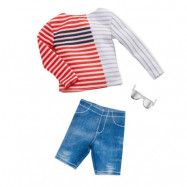 Barbie - Ken - Stripe Stripe Boatneck Shirt Fashion