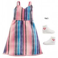 Barbie Kläder Roxy Fashion Outfit Sundress, Skor och väska