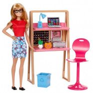 Barbie lekset med skrivbord och stol