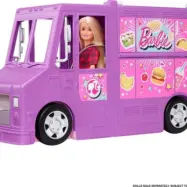 Barbie - Play Set Fresh'N Fun Foodtruck 38,1 Cm Lila/Rosa