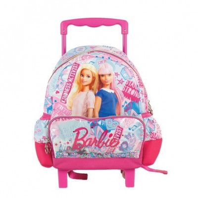 Barbie - Resväska 11,2 Liter Rosa/Blå