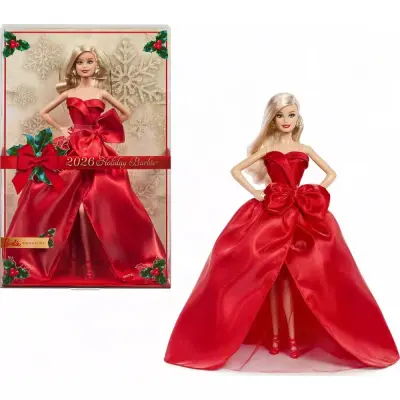 Barbie Signature Holiday 2026 Blond - Barbie -  Leksaksaffären