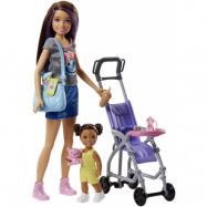 Barbie - Skipper Babysitters INC - Barnvakt med sulky