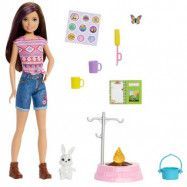 Barbie Skipper Camping Sister och kanin