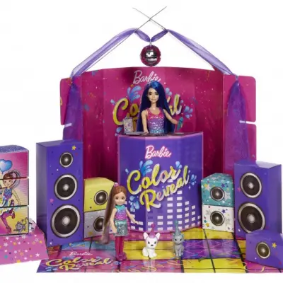 Barbie - Surprise Delary Color Reveal 33 Delar