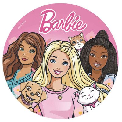 Barbie Tårtbild 20cm